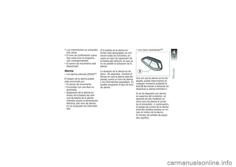 BMW MOTORRAD K 1600 GT 2012  Manual de instrucciones (in Spanish) �"�� �����	�
������� �� �����������	�� ������
�#� ���� �� ������	�
����%� ��
�����	�� ����� �E��� �� ��	��\b�	��
��$���%� ���