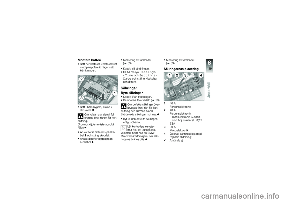 BMW MOTORRAD K 1600 GT 2012  Instruktionsbok (in Swedish) ��\b��\f�
�� �/��\f�\f�
��
�6��� �
�
� �!����
���
� � �!����
�������
���
� �%�	�\b��%��	�
�
 �� ����
� ��
�� ���������
��
��
�
�
�6��� � ���	�