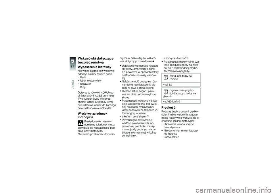 BMW MOTORRAD K 1600 GT 2012  Instrukcja obsługi (in Polish) �������\b�� �������2��
�"���
������9���\b�
���
����4���� ������\b��
�F�� ����� �"��5�
�\f��$ �#��\f ���������"��
�\f���
��W �F����
�