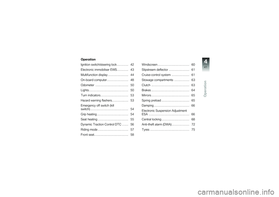 BMW MOTORRAD K 1600 GT 2013  Riders Manual (in English) �!�"���\f�\b���
�����
��� ����
���7��
���\b��� �\f��� � � � � � � � � � ��*
�1�\f���
�\b���� �������\f����\b �1��6 � � � � � � � � � ��+
�