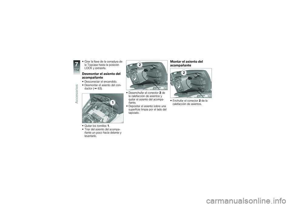 BMW MOTORRAD K 1600 GT 2013  Manual de instrucciones (in Spanish) �A��	��	 �� ����� �� �� ���	�	���
�	� ���� �9������ ����� �� �������%��"�;�-�R � ��)��	���	���
�-���,�	���
� �� �
������	 �\b��
�
��	�,