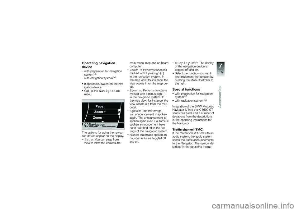 BMW MOTORRAD K 1600 GT 2014  Riders Manual (in English) �&�����\b��� ���!����\b���
���!���
���
� � �\b�� �	�\b�	�
��� ���\b ��	����	�
�����
��
���-�/
���
� ��	����	�
��� ��
��
���-�.
�� �	� � �\f���