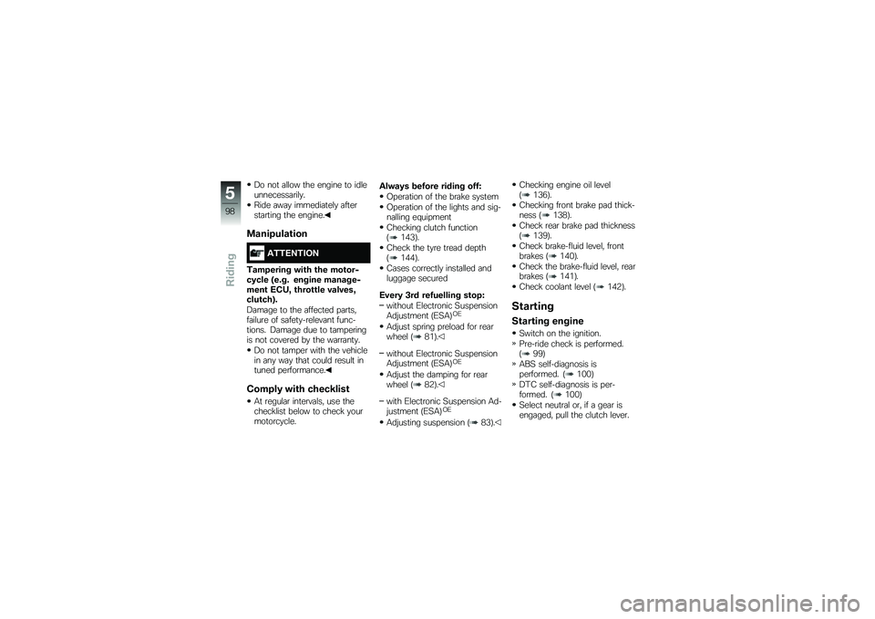 BMW MOTORRAD K 1600 GT 2014  Riders Manual (in English) �7� ���
 �	�\f�\f�� �
�� ������ �
� ���\f����������	�\b��\f�
�
���� �	��	�
 �������	�
��\f�
 �	��
��\b��
�	�\b�
��� �
�� �������
�
�����
���