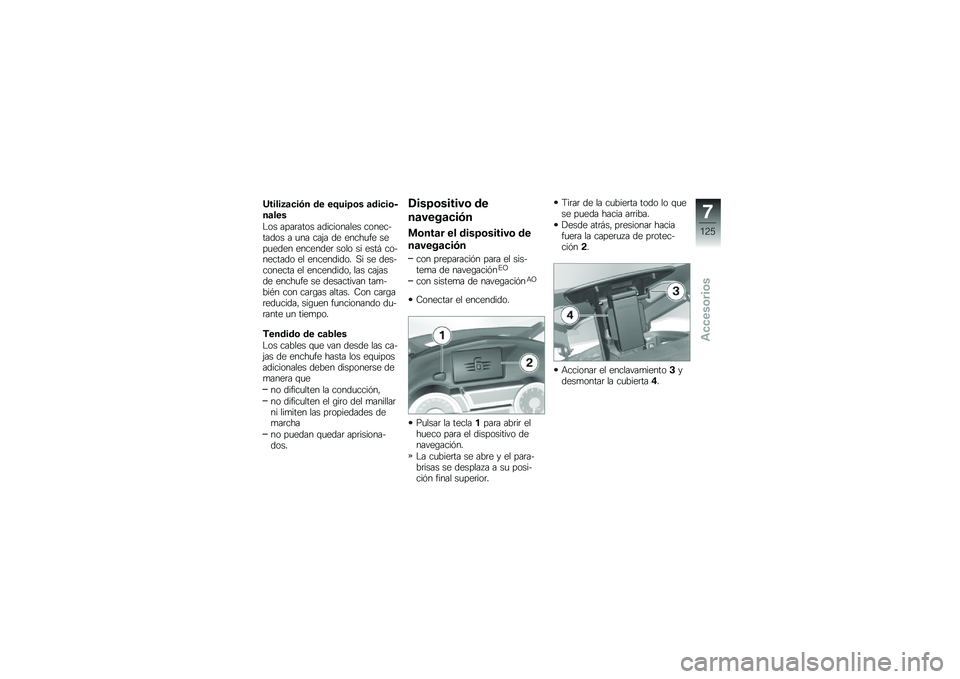 BMW MOTORRAD K 1600 GT 2014  Manual de instrucciones (in Spanish) �G�����3�	�
��(� �� ��<���=�\b� �	���
��\b���	���
�$�� ����	���� ����������� ����������� � �
�� ���(� �� �����
�� ����
���� ��