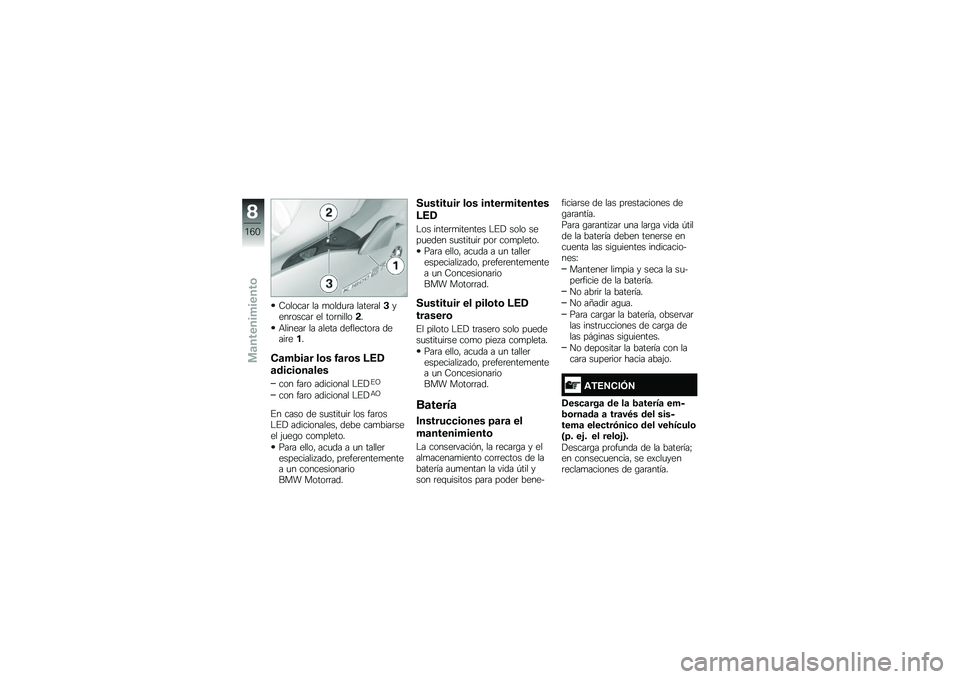 BMW MOTORRAD K 1600 GT 2014  Manual de instrucciones (in Spanish) �8������	 �� �
����
�	� �����	���$����	�����	 �� ���	������!�
�+������	 �� ����� ���������	� �����	���
��	��2��	� ��\b� �1�	��\b� 