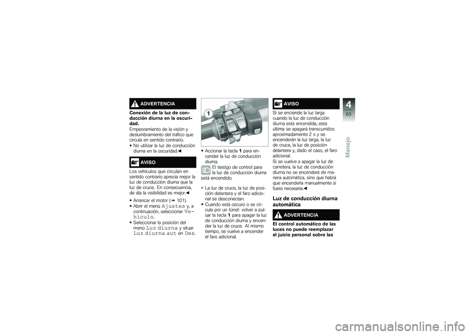 BMW MOTORRAD K 1600 GT 2014  Manual de instrucciones (in Spanish) �\f�/�"�4�8�+�4�5���\f
��\b���0��(� �� ��	 ���3 �� �
�\b�����
�
��(� ������	 �� ��	 �\b��
������	��
�%�
����	��
����� �� �� �����&� ������
�
