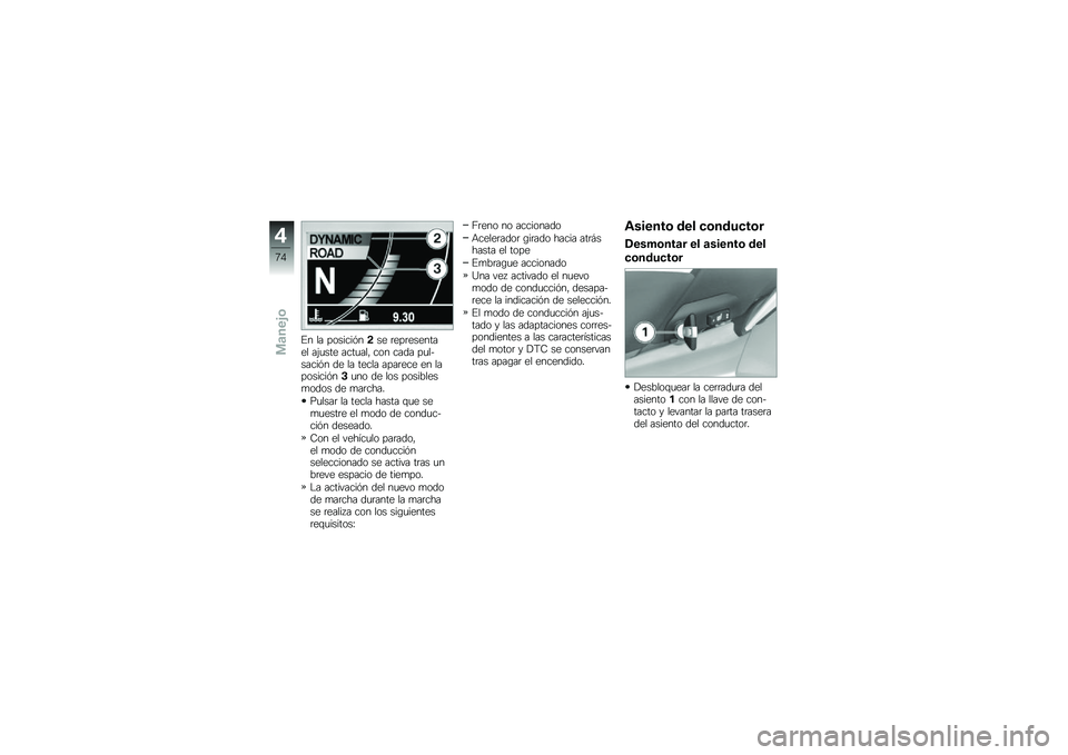 BMW MOTORRAD K 1600 GT 2014  Manual de instrucciones (in Spanish) �%� �� �������&��!�� �	���	�������� ��(�
��� ����
���" ��� ���� ��
�������&� �� �� ����� ����	��� �� ���������&��$�
�� �� �