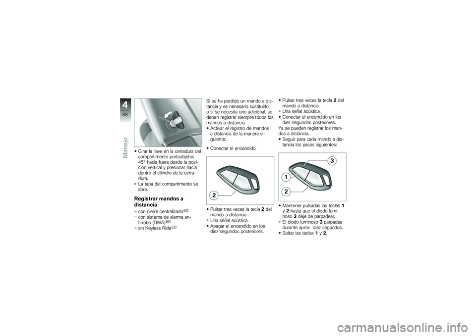 BMW MOTORRAD K 1600 GT 2014  Manual de instrucciones (in Spanish) �E��	��	 �� ����� �� �� ���	�	���
�	� ������
���	���
���� ���	�����(�����/�2�U ����� ��
��	� ����� �� ��������&� ���	����� � ��