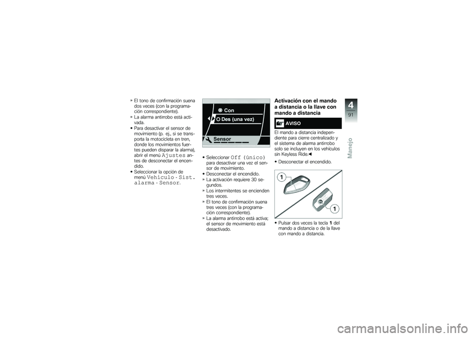BMW MOTORRAD K 1600 GT 2014  Manual de instrucciones (in Spanish) �%� ���� �� ������	�
����&� ��
������ ����� �A��� �� ��	��\b�	��
�����&� ���	�	������������C�
�$� ����	�
� �����	�	��� ����# ���