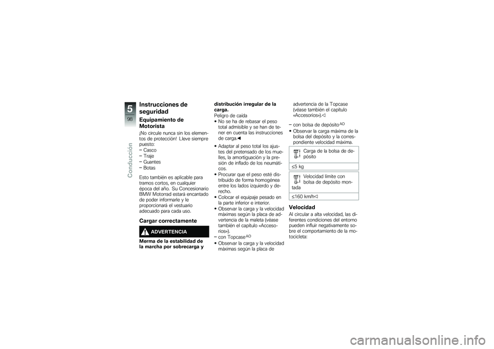 BMW MOTORRAD K 1600 GT 2014  Manual de instrucciones (in Spanish) �������
�
��\b��� ��
��������	�
�4�<���=�	������\b ��
�
�\b��\b�����	
�W�� ���	��
�� ��
��� ��� ��� ����
������ �� ��	�������&��X 