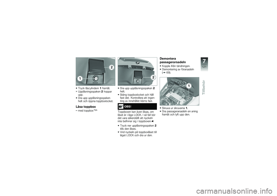 BMW MOTORRAD K 1600 GT 2014  Instruktionsbok (in Swedish) �3�� �� ���
�� ����
���
�2�%�%���
�����
�
�%�\b���
���\b ��%�% ��%�%���
�����
�
�%�\b������� �\f�� ��%�%��\b ��\f�%�%�"�\f�E��\f�����
���
 ��\f�%�%�