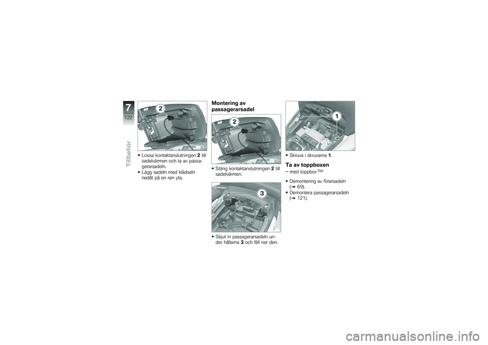 BMW MOTORRAD K 1600 GT 2014  Instruktionsbok (in Swedish) �#�\f�
�
�\b ��\f���\b���\b��
���������
�#��� �
�\b�
��� ���
 ����
�
������
�� �%� �� ��� � ��\b�
�8���� ��\f���\b���\b��
���������
�8��$�