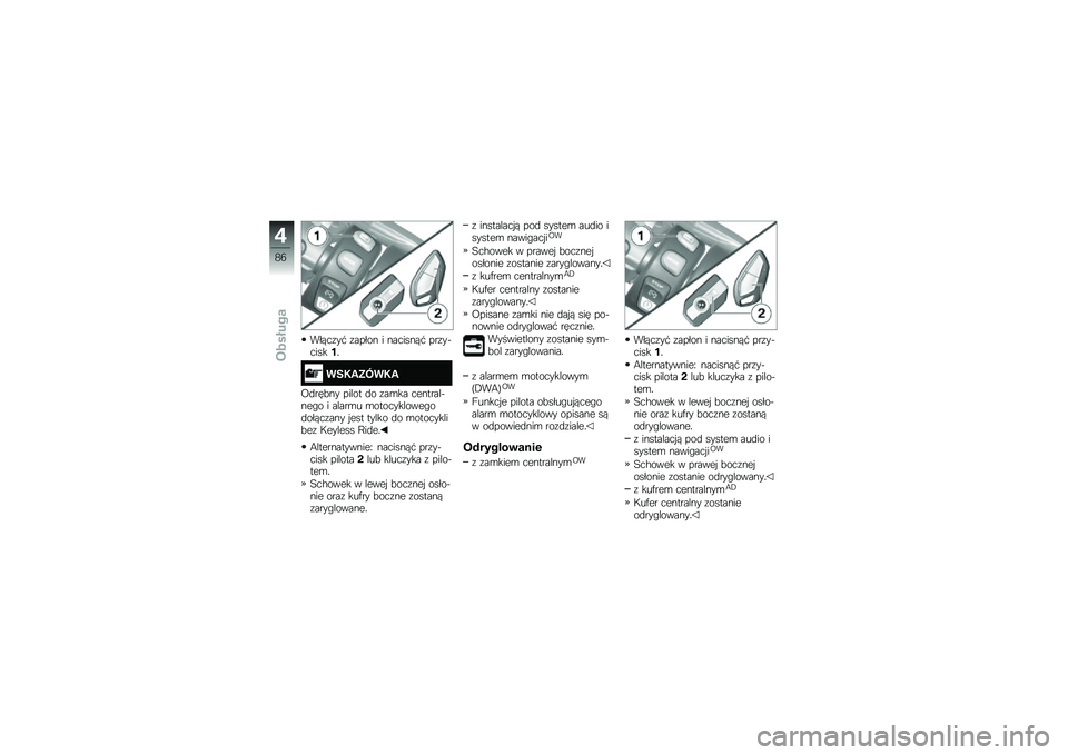 BMW MOTORRAD K 1600 GT 2014  Instrukcja obsługi (in Polish) �����\f��# �\f����� � ��������# ���\f��&������
���/�-�3�>��/�-
�:�
���!�� ����� �
� �\f��\b�� ��������&���"� � �����\b� �\b���������