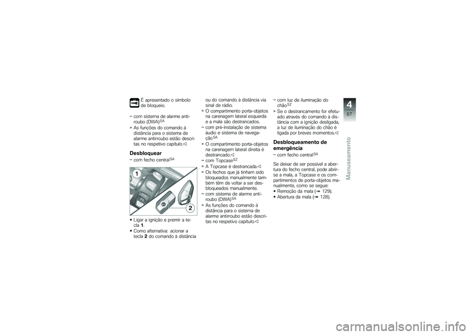 BMW MOTORRAD K 1600 GT 2014  Manual do condutor (in Portuguese) �Y ��
��
�\b�
����� � �\b��������
 ���� ��
���
��� �\b��\b��
�� ��
 ������
 ���������� �H�;��+�J�A�+
�+�\b �	���!�&�
�\b �� ������� �Q���\b�