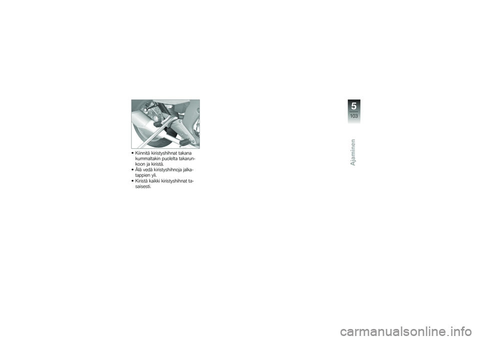 BMW MOTORRAD K 1600 GT 2014  Käsikirja (in Finnish) � ������� �����	���	������ ��������
�\b�\b������� ��
������ ������
������ �� �����	���
�C�� ���� �����	���	������� ���