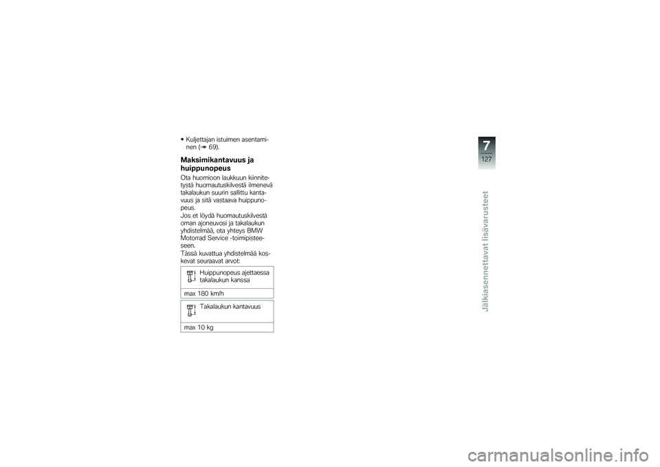 BMW MOTORRAD K 1600 GT 2014  Käsikirja (in Finnish) � �
��������� ��	��
��\b�� ��	�����\b����� �<�,�(�=�
�\f�
����$���
�%��
���� ��

����6�6��%�	�6���
��� ��
��\b���� ���
���
�
� ��������