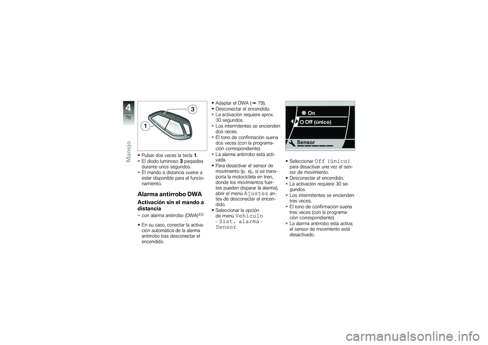 BMW MOTORRAD K 1600 GT 2010  Manual de instrucciones (in Spanish) 
���\f��� �
�	� �"���� �\f� ����\f��(�#
�)�\f �
��	�
�	 �\f�����	��	�/������
���
������ ���	� ���.���
�	��#
�)�\f ����
�	 � �
�������� �"���\f�"