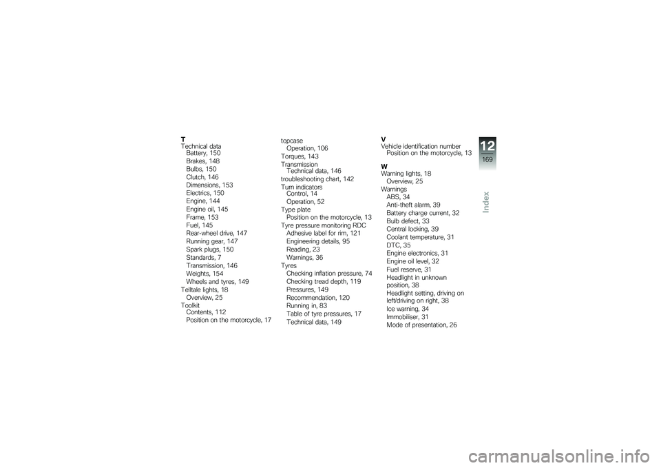 BMW MOTORRAD K 1600 GTL 2011  Riders Manual (in English) 
���\f�������
 �����3����\f��&�* ��8�
�3���(�\f��* ��>�;
�3��
���* ��8�
��
�����* ��>�
����\f����
���* ��8�C
�/�
�\f�������* ��8�
�/�����\f�* ��