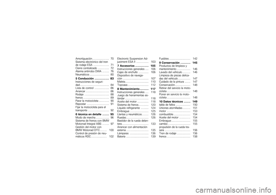 BMW MOTORRAD K 1600 GTL 2011  Manual de instrucciones (in Spanish) 
�:��
����/������ �$ �$ �$ �$ �$ �$ �$ �$ �$ �$ �$ �$ �$ �$ �$ �G��"����\f�� �\f�
�\f��������
 ��\f�
 ���\f���\f ��
���;�\f �*�"�: �$ �$ �$ �$ �$ �$ �$ �$ �$ �$ �$ �$ �$