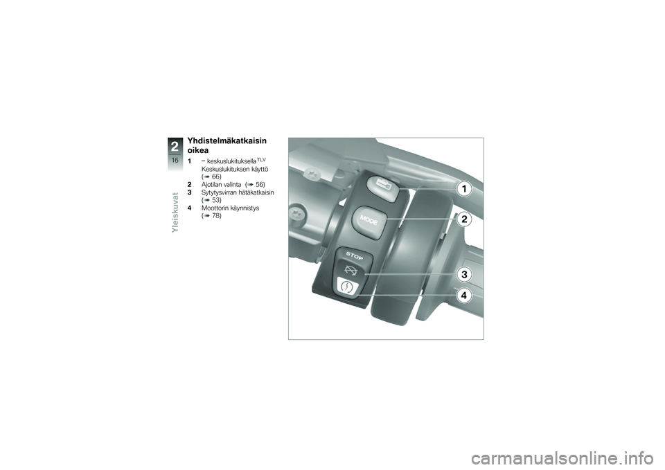 BMW MOTORRAD K 1600 GTL 2011  Käsikirja (in Finnish) 
�%�&�	��
�������\b���\b��
��
�����\b
�$����������\f��������
��\b�
����������\f������ �������&���
�)�2�#���\f��
� �(�
��\f���
 �&�6��