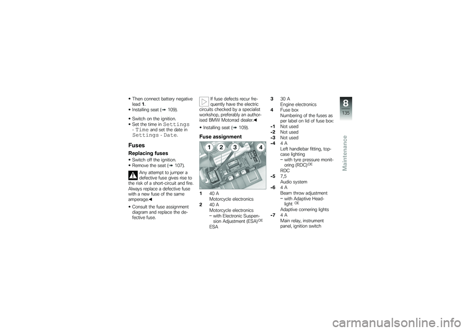 BMW MOTORRAD K 1600 GTL 2012  Riders Manual (in English) �3��� �������
 ��	�
�
��\b�
 ����	�
��"��\f��	���
����
�	�\f�\f��� ���	�
 �<�&�%�?�=�
�7���
�� �� �
�� �����
����
�7��
 �
�� �
��� ��������
�