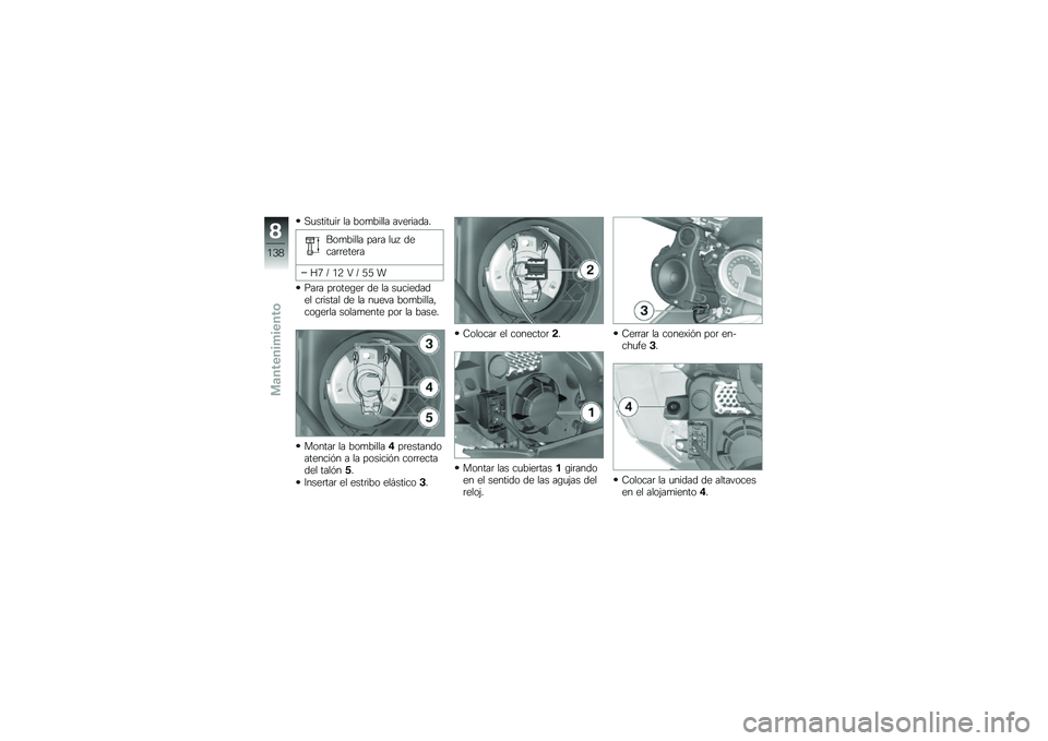 BMW MOTORRAD K 1600 GTL 2012  Manual de instrucciones (in Spanish) �,�
�����
��	 �� ���
����� ����	�����
���
����� ���	� ��
� �����	�	����	�
�Q�7 �O �/�4 �5 �O �3�3 �
���	� ��	����\b��	 �� �� ��
��������