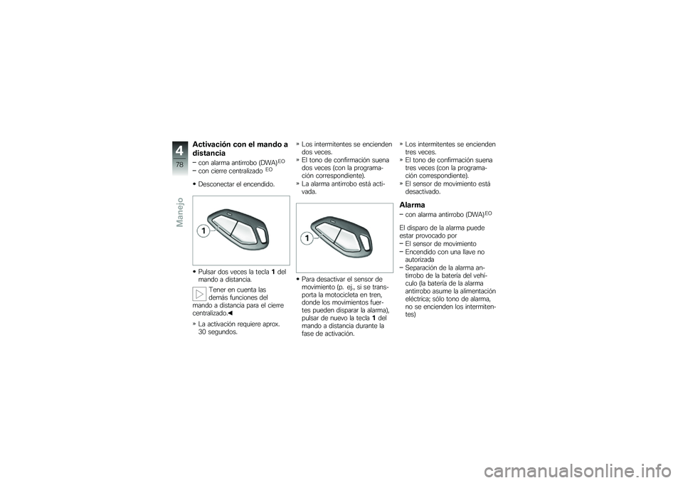BMW MOTORRAD K 1600 GTL 2012  Manual de instrucciones (in Spanish) �)�����
���"� ��	� �� �+�
��\b�	 �

�\b����
����

��� ����	�
� �����	�	��� �E���+�F�#�;
��� ����	�	� �����	��������#�;
�����������	 �� �