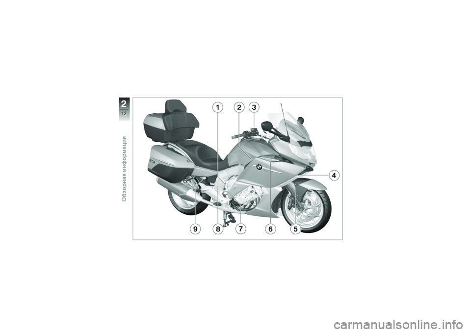 BMW MOTORRAD K 1600 GTL 2012  Руководство по эксплуатации (in Russian) �
�1�7
�6�������\b��������
�\b�!�� 