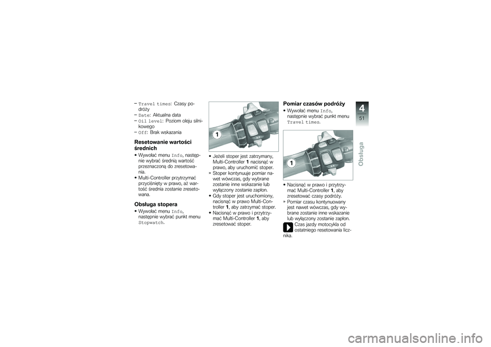BMW MOTORRAD K 1600 GTL 2012  Instrukcja obsługi (in Polish) ����3��+ ������M ��\f��� ����
���
�
�%����M �4������� �
���
���+ �+��3��+�M �&��\f���\b ����"� ������������
����M ���� �����\f����