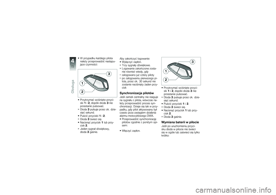 BMW MOTORRAD K 1600 GTL 2012  Instrukcja obsługi (in Polish) � ���\f����
�� ���
�
��� �����������
� ���\f�������
�\f��$ ���������"��� ��\f��������M
�&��\f����\f��\b��$ ��������� ���\f�����