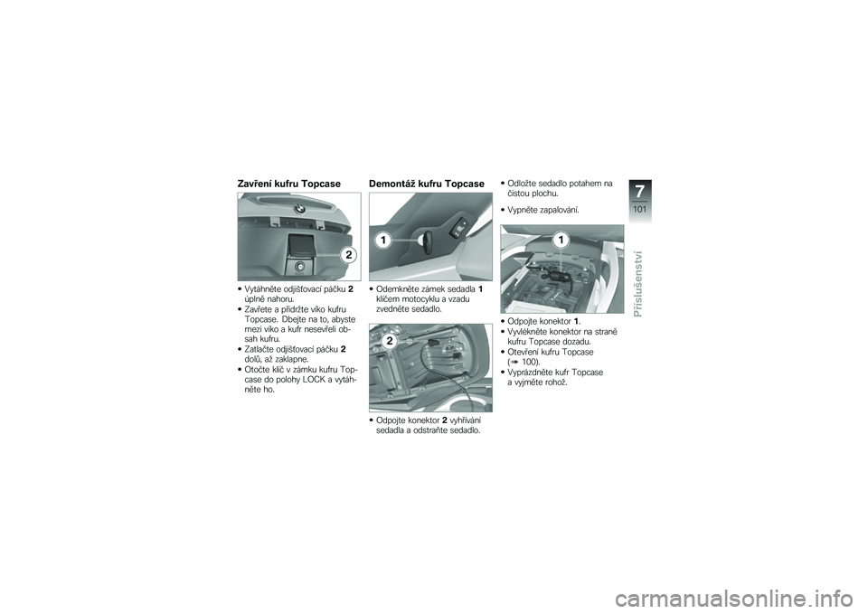 BMW MOTORRAD K 1600 GTL 2012  Návod k obsluze (in Czech) �8��0�"��
� �(��=�� �-�
�	���\b�
�.��
�����
� ���\f���W����� ��� ��� �-���� �������#
�:�����
� � ������
�
� ���� ���,��������\b��# �=�&�