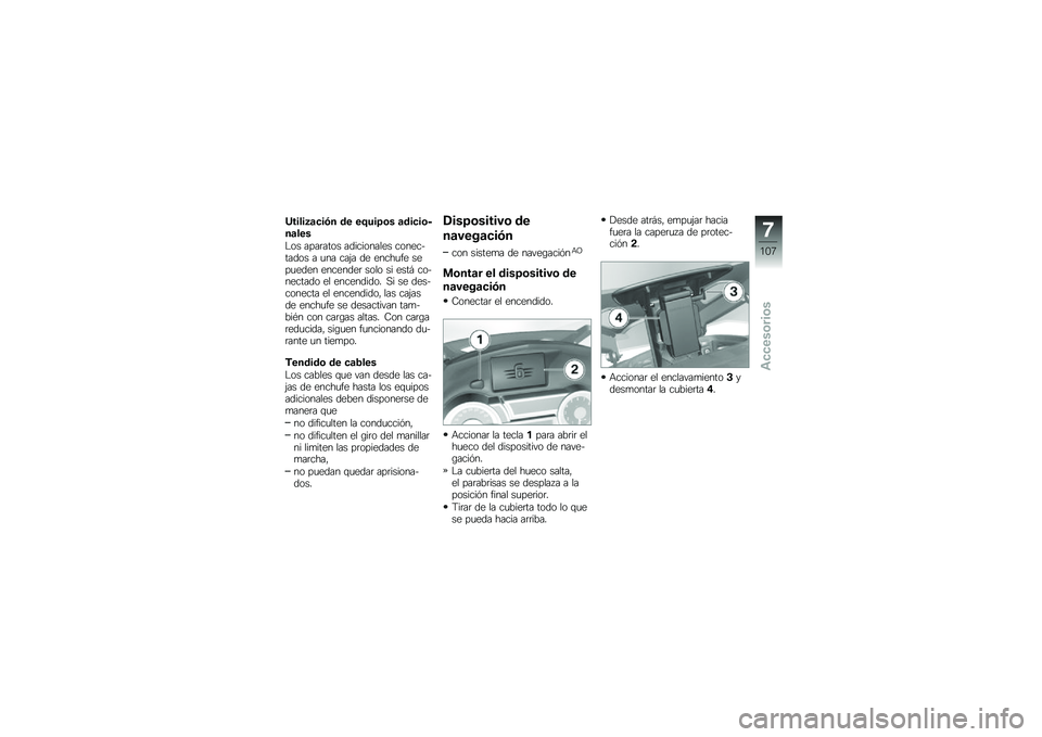 BMW MOTORRAD K 1600 GTL 2013  Manual de instrucciones (in Spanish) �C�����2�
���#� �\b� ��7���8�	� �
�\b����	���
���
�"�� ����	���� ����������� ������$����� � �
�� ���&� �� �����
�� ����
���� ��