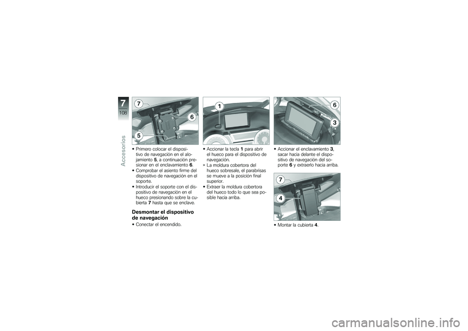 BMW MOTORRAD K 1600 GTL 2013  Manual de instrucciones (in Spanish) ��	��
��	� �������	 �� ��������$���� �� �����\b����%� �� �� ����$�&��
������� � �������
����%� ��	��$������	 �� �� ��������