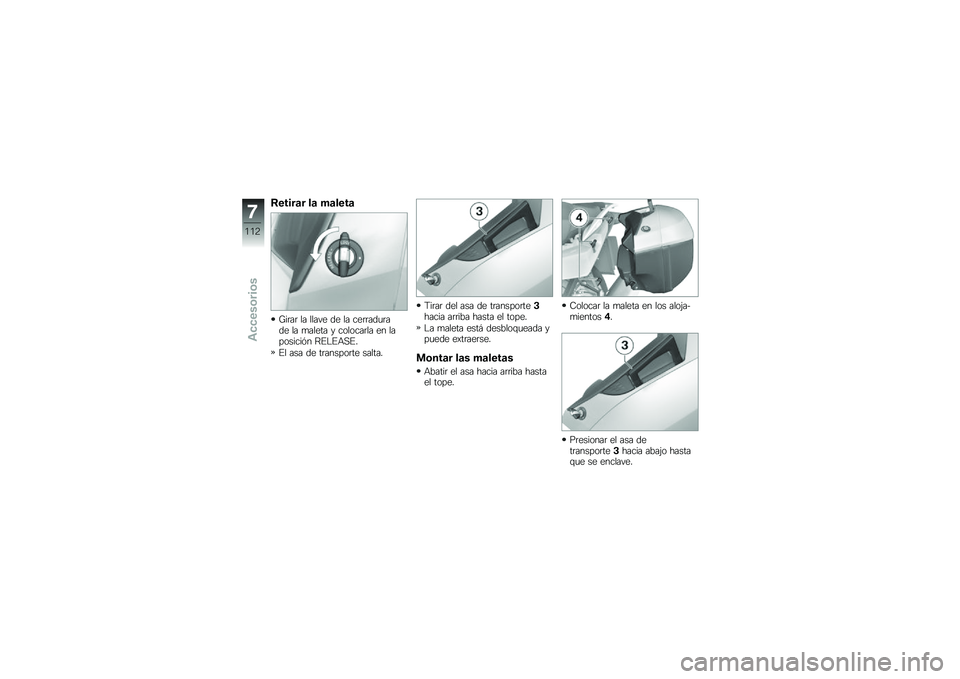 BMW MOTORRAD K 1600 GTL 2013  Manual de instrucciones (in Spanish) �=�����
� ��
 �,�
����

�A��	��	 �� ����� �� �� ���	�	���
�	��� �� �
����� � �������	�� �� ���������%� �?�#�"�#�+�,�#�
�#� ��� �� ��	��