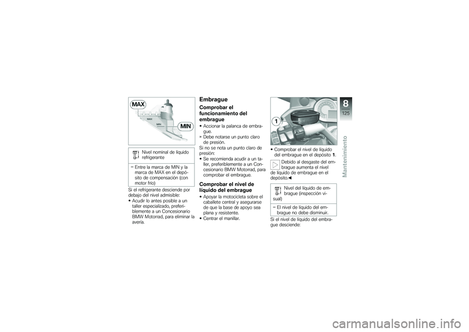 BMW MOTORRAD K 1600 GTL 2013  Manual de instrucciones (in Spanish) ����� ���
���� �� ���\f�
����	���	��\b��	����
�#���	� �� �
��	�� �� ��8� � ���
��	�� �� ��+�X �� �� ����%�$���� �� ���
��������%� 