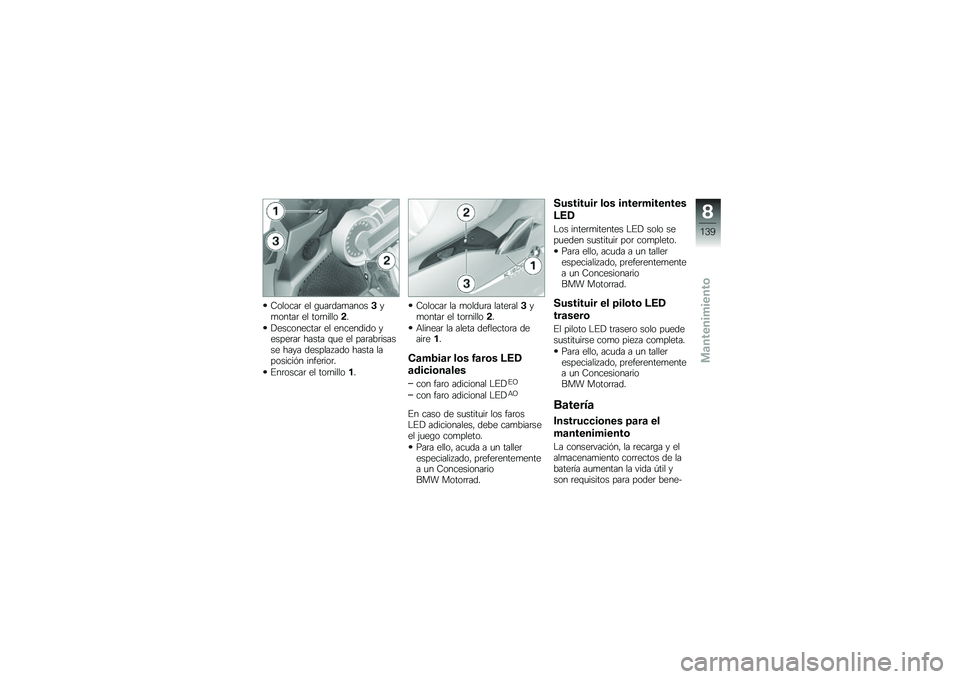 BMW MOTORRAD K 1600 GTL 2013  Manual de instrucciones (in Spanish) �-������	 �� �\b�
��	���
�������
�����	 �� ���	�������
�����������	 �� ��������� ������	��	 ����� �\f�
� �� ���	���	������ �