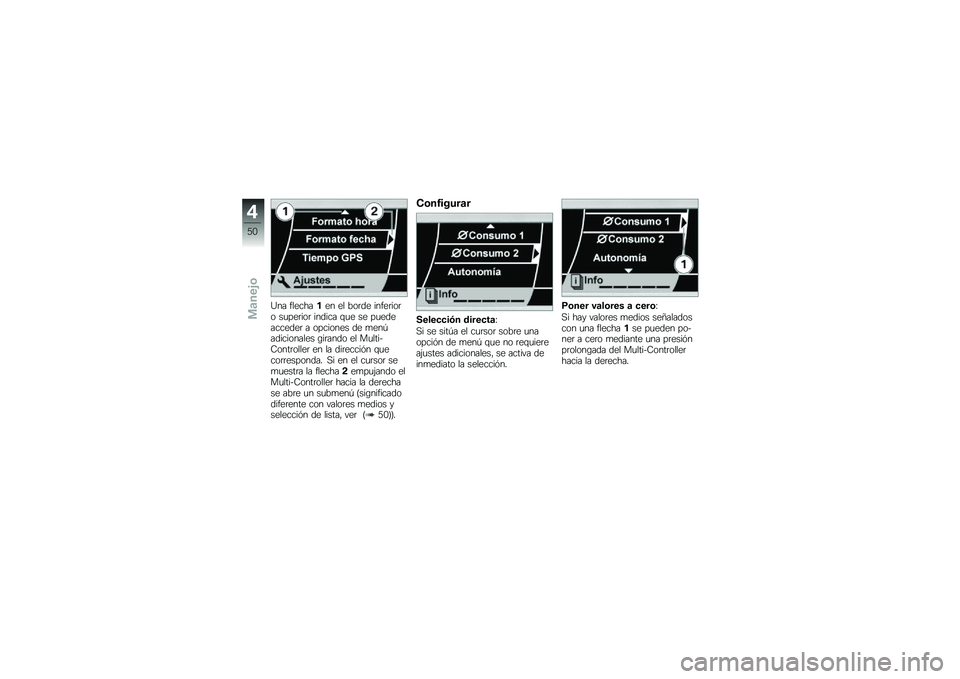 BMW MOTORRAD K 1600 GTL 2013  Manual de instrucciones (in Spanish) �C�� ��������� �� ���	�� �����	���	� ��
���	���	 ������ �\f�
� �� ��
����������	 � �������� �� �
���D����������� �\b��	����