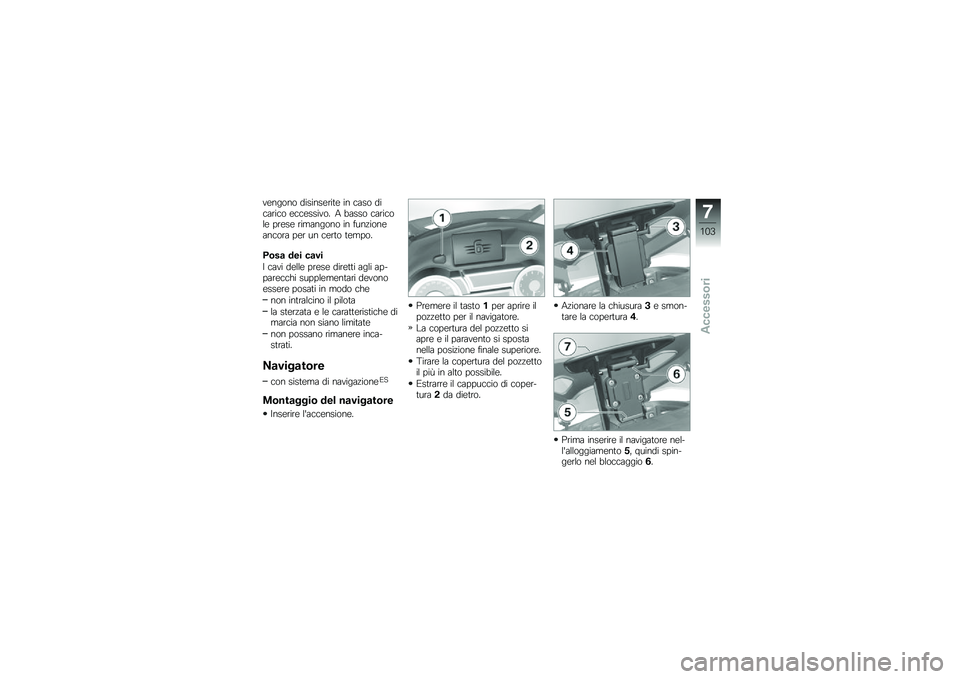 BMW MOTORRAD K 1600 GTL 2013  Libretto di uso e manutenzione (in Italian) � ������ ��������\b��
� �� ��	�� ����	�\b��� �������� �� �2 �#�	��� ��	�\b����\f� ��\b��� �\b��
�	����� �� ����"�����	����\b�	 ���\b 