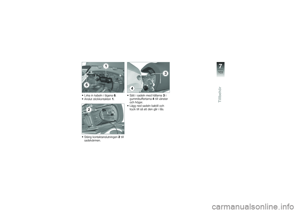 BMW MOTORRAD K 1600 GTL 2013  Instruktionsbok (in Swedish) �#���� ��
 ���!�
�	�
 � �	���
�
��+�
�5�
��	�\b� ��������
�����
�
��
�8���
� ���
������
��	�\b��
��
��
�
�!���	�	����
�	�\f����
�
�
�8��� � ���