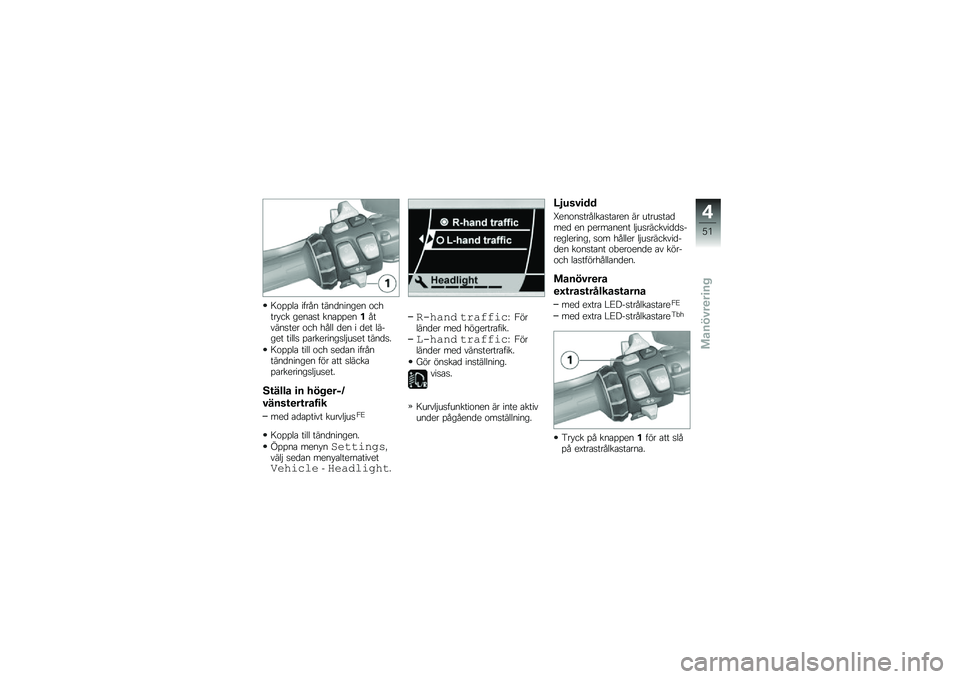 BMW MOTORRAD K 1600 GTL 2013  Instruktionsbok (in Swedish) �7��%�%�	� �����
 ���
��
��
��
�
 �������� ��
�
��� ��
��%�%�
�
����\f��
���
� ��� ���	�	 ��
�
 � ��
� �	����
� ���	�	� �%����
���
���	�$�\b��
�
