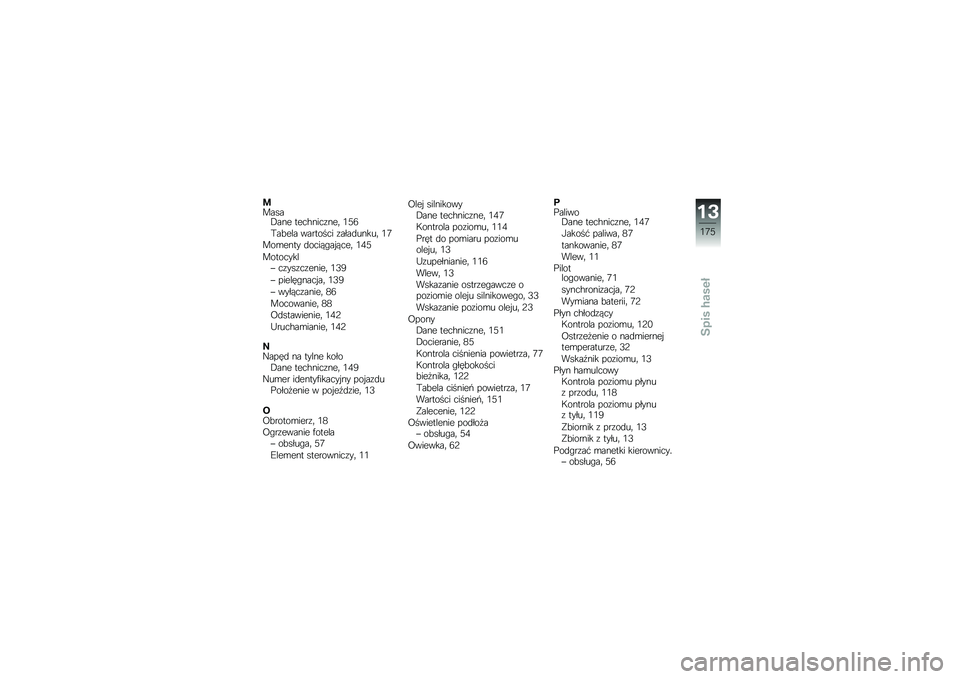 BMW MOTORRAD K 1600 GTL 2013  Instrukcja obsługi (in Polish) �
�����,��� ����%����\f���	 �.�2�7
�(��"��� �������� �\f����
�����	 �.�4
���\b���� �
�����#��!����	 �.�/�2
��������� ��\f���\f��\f�����