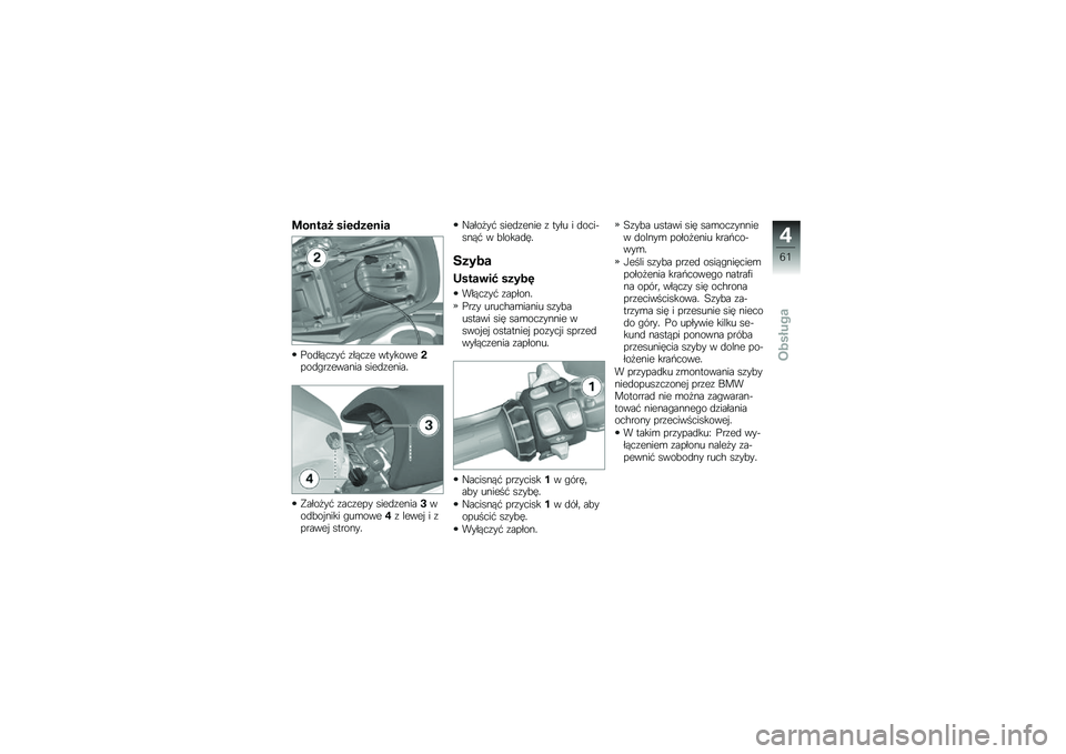 BMW MOTORRAD K 1600 GTL 2013  Instrukcja obsługi (in Polish) �
�����4 ���������
�&��
����\f��$ �\f����\f� �����������
�#��\f������ ����
�\f�����
� ����
��$ �\f���\f��� ����
�\f��������
�"��!��