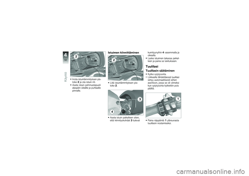 BMW MOTORRAD K 1600 GTL 2013  Käsikirja (in Finnish) �1����� ��	��
�����\b�\b�����	�� ���	�������� ��� ��	��
�� �����
�/�	��� ��	��
�� ����\b�
�	����
�������	���� �	������� �� ��
�