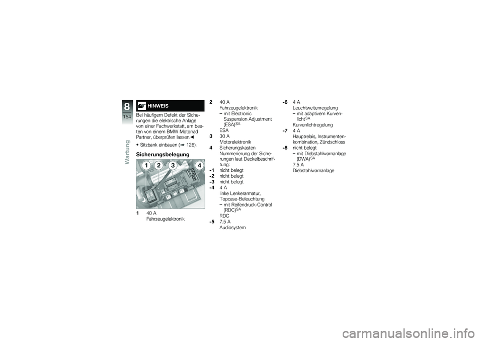 BMW MOTORRAD K 1600 GTL 2014  Betriebsanleitung (in German) ���;��=��3
��� ��(������ �)����!� ��� �
��������\b���\b ��� ��$��!����	��� �9�\b�$�\f�����\b ���\b�� ��\f���"���!�	��\f���
 �\f� ���	����