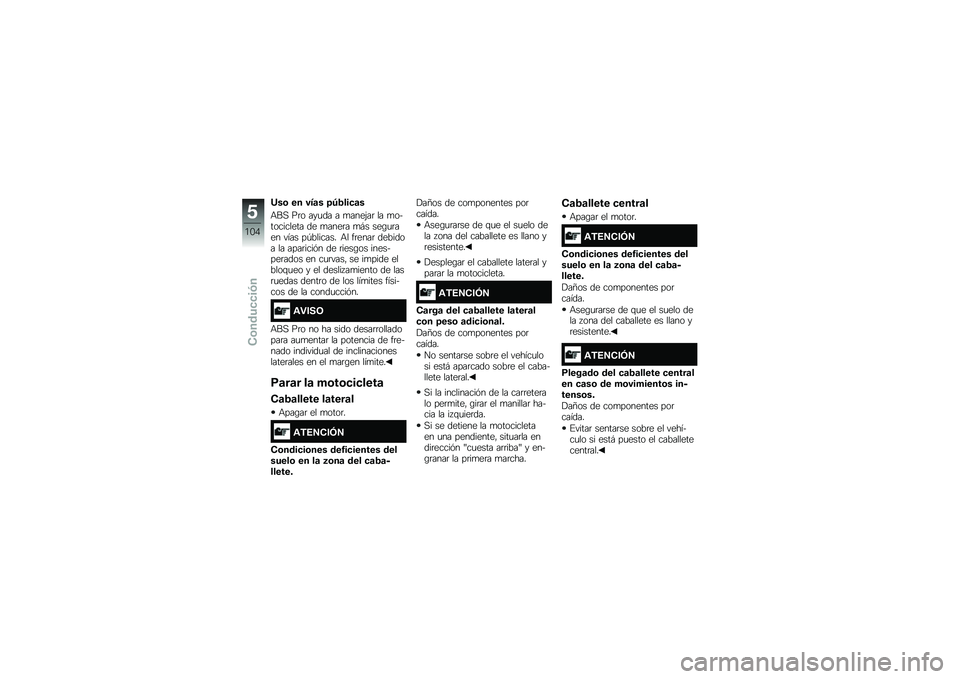 BMW MOTORRAD K 1600 GTL 2014  Manual de instrucciones (in Spanish) �G��\b �� ���	� �=�F�2���
�	�
�+��, ��	� ���
�� � �
����(��	 �� �
����������� �� �
����	� �
�#� ���\b�
�	��� ���� ��G������� �+� ��	����	