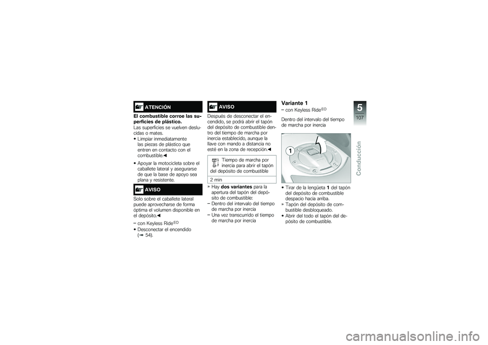 BMW MOTORRAD K 1600 GTL 2014  Manual de instrucciones (in Spanish) �\f�*�4�5���6�5
�4� �
�\b��2�����2�� �
�\b���\b� ��	� ����=���1��
��� �� �=��@����
�\b�
�$�� ��
���	������ �� ��
����� �����
������ � �
��