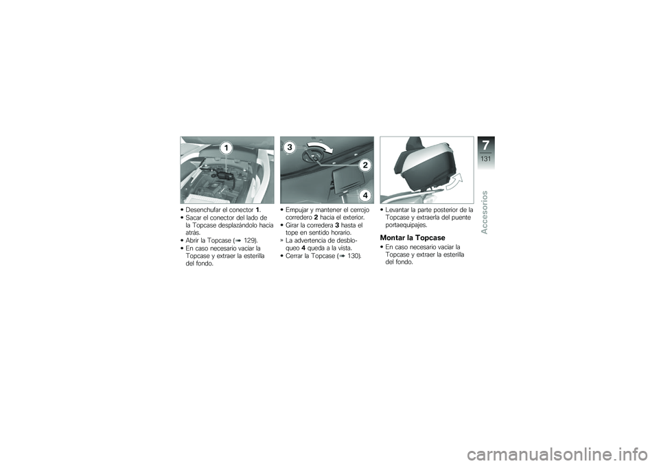 BMW MOTORRAD K 1600 GTL 2014  Manual de instrucciones (in Spanish) �!�������
���	 �� ��������	��
�,����	 �� ��������	 ��� ���� ���� �9������ ������� �#����� ��������	�#��
�+��	��	 �� �9�����