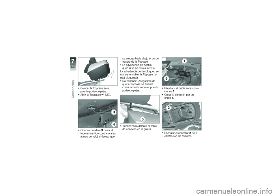 BMW MOTORRAD K 1600 GTL 2014  Manual de instrucciones (in Spanish) �8������	 �� �9������ �� ����
���� ���	����\f�
����(���
�+��	��	 �� �9������ �A�.�3�>�C�
�E��	��	 �� ���	�	����	��$����� ������ �� �