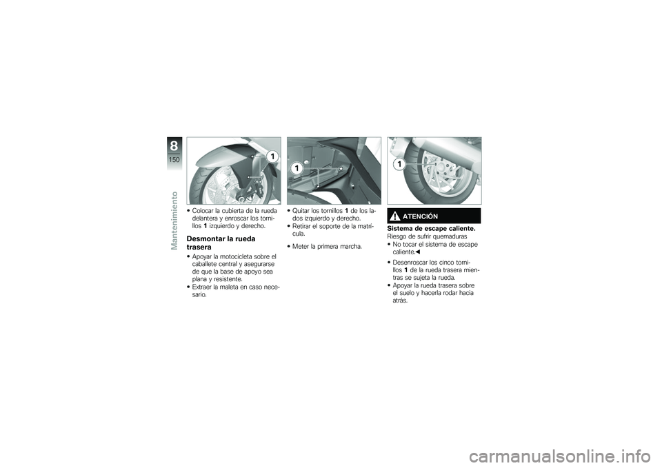 BMW MOTORRAD K 1600 GTL 2014  Manual de instrucciones (in Spanish) �8������	 �� ��
����	�� �� �� �	�
�����������	� � ���	�����	 ��� ���	���������� �\f�
���	�� � ���	�����
�/����\b���	� ��	 �����	