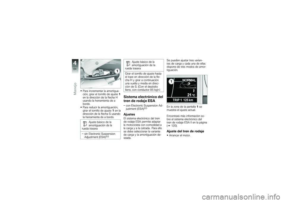 BMW MOTORRAD K 1600 GTL 2014  Manual de instrucciones (in Spanish) ���	� ����	��
�����	 �� ��
��	���\b�
�����&��" �\b��	��	 �� ���	����� �� ��(�
������ �� ���	�����&� �� �� ������ �B�
����� �� ���	